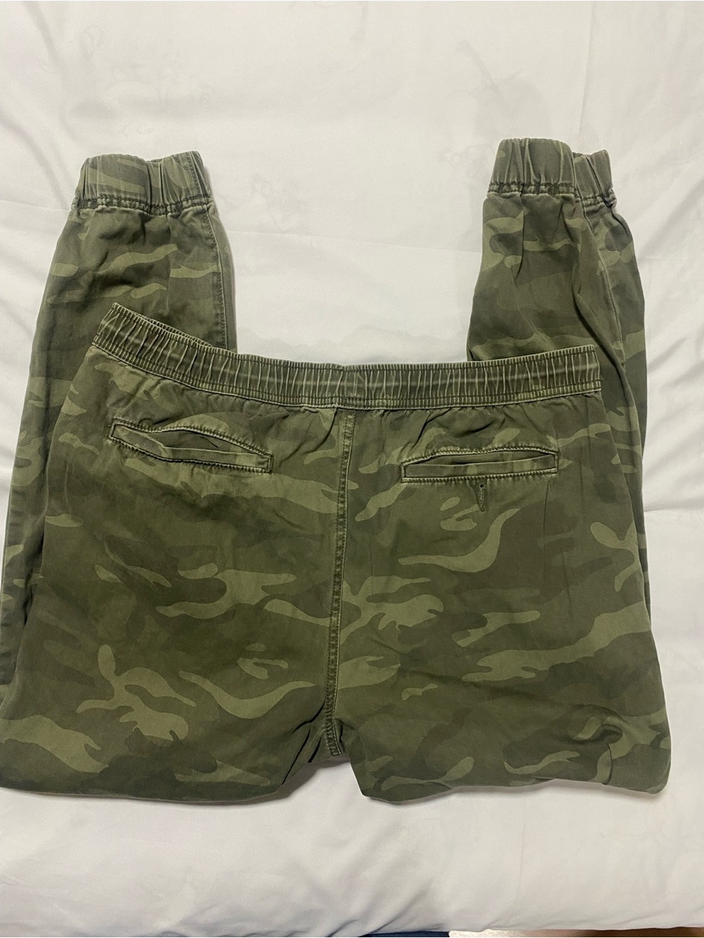 Aeropostale Men's Camo Jogger pants - Olive Green - Picture 8 of 13